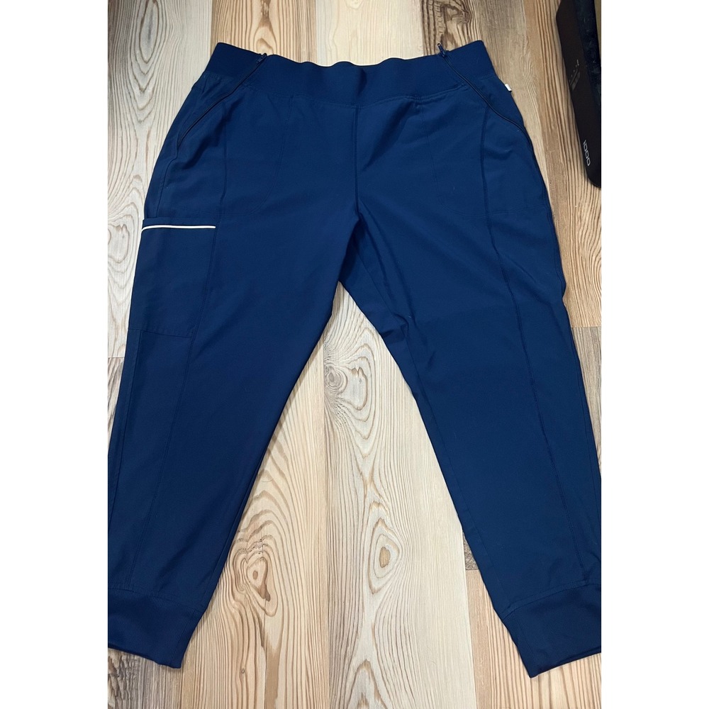 Cherokee Infinity Navy Blue Jogger Scrub Pants Petite XL CK110AP Womens NWOT